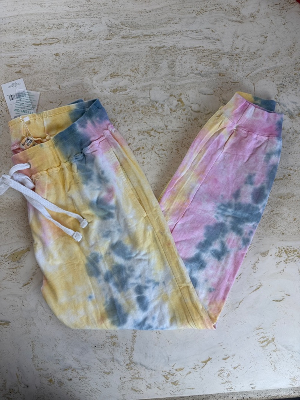 Southern Spirit Collection Tye-Die Joggers,
“Pastel” Women’s Medium